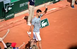 Tennis - Roland-Garros : Djokovic déclare sa flamme au public français !