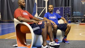 Basket - Euro : Tony Parker et Boris Diaw analysent le réveil des Bleus en préparation !