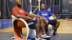 Basket - Euro : Tony Parker et Boris Diaw analysent le réveil des Bleus en préparation !