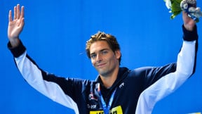 Natation : Quand François Hollande félicite Camille Lacourt pour son titre mondial !