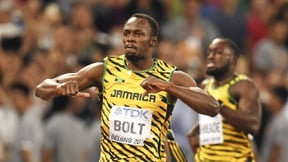 Athlétisme : Usain Bolt et le KFC après la finale du 100 m…