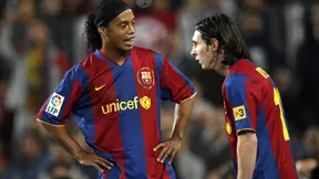 Barcelone : Quand Ronaldinho fait l'éloge de Lionel Messi !