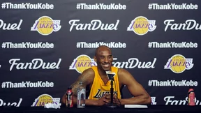Basket - NBA : La réaction de Kobe Bryant à l'hommage des Lakers !
