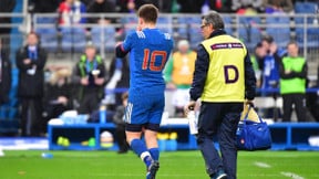 Rugby - XV de France : Jacques Brunel revient sur la blessure de Matthieu Jalibert