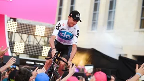 Cyclisme : La réaction de la Sky après la chute de Christopher Froome sur le Giro !