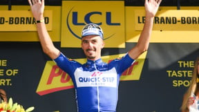 Cyclisme - Tour de France : La joie de Julian Alaphilippe après sa victoire sur la 10e étape !