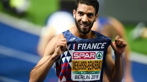 Athlétisme : La joie de Mekhissi-Benabbad après son titre de champion d’Europe !
