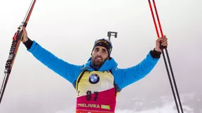 Biathlon : Le soulagement de Martin Fourcade après sa victoire !