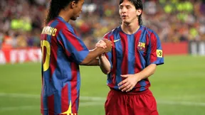 Barcelone : Ronaldinho affiche un souhait fort pour l’avenir de Lionel Messi !
