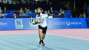 Tennis : Goffin assure la défense de Benoit Paire face au public !