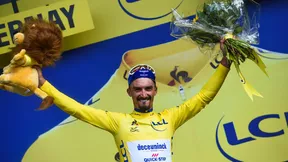 Cyclisme - Tour de France : La joie de Julian Alaphilippe après sa victoire d’étape !
