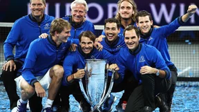 Tennis : La joie de Federer après le sacre de la Team Europe à la Laver Cup !