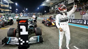 Formule 1 : Hamilton réagit à sa pole position à Abu Dhabi