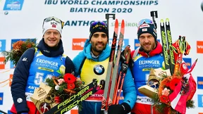 Biathlon : Martin Fourcade s’enflamme pour son titre mondial !