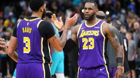 Basket - NBA : Chez les Lakers, LeBron James vit un rêve avec Anthony Davis !