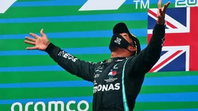 Formule 1 : La réaction de Lewis Hamilton après sa victoire difficile !