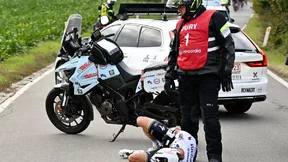 Cyclisme : Le discours poignant du motard sur la chute d'Alaphilippe !