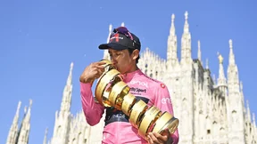 Cyclisme : La joie d’Egan Bernal après sa victoire sur le Giro !