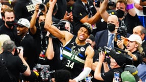 Basket - NBA : L'émotion de Giannis Antetokounmpo après la victoire de Milwaukee !