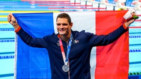 Natation - JO : L'immense joie de Florent Manaudou après sa médaille !