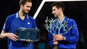 Tennis : Aubameyang, Djokovic... La sortie hallucinante de Medvedev après sa défaite à Bercy !