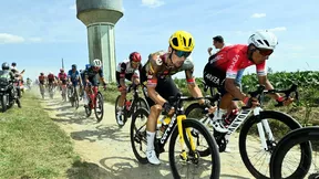 Tour de France : Chutes, retard, blessure… La sale journée de Van Aert et Roglic (vidéo)