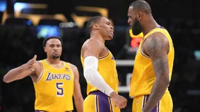 NBA : Westbrook sur le banc des Lakers, LeBron James vide son sac