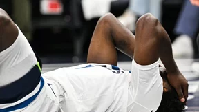 NBA : Élimination, chaise qui vole, like sur les réseaux… Le cauchemar Anthony Edwards