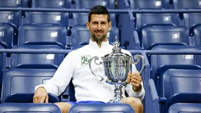 Après son titre à l'US Open, Djokovic rend hommage à une légende de la NBA