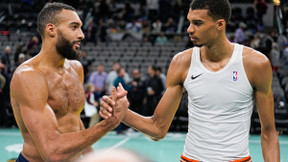NBA : Rudy Gobert hallucine face à Wembanyama !