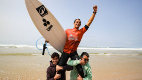Surf : Maxime Huscenot et Mafalda Lopes remportent le 43e Caraïbos Lacanau Pro