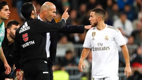 Zinedine Zidane au Real Madrid : «Je ne lui ai pas assez donné», Eden Hazard s'en veut !