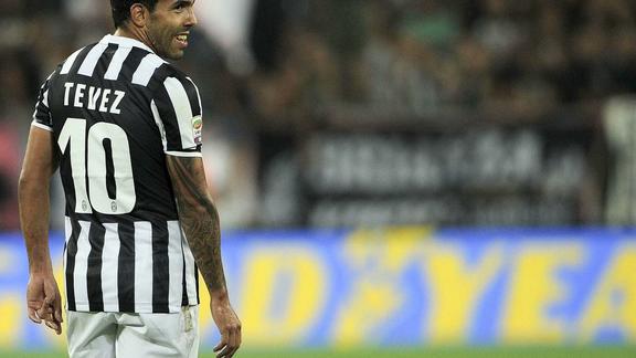Juventus Juventus Tevez Entrer Dans Lhistoire Du Club