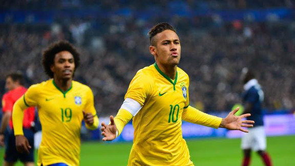 Equipe De France Equipe De France Neymar Buteur Le Bresil S Offre Un Succes De Prestige Au Stade De France