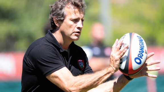 Rugby Rugby La Satisfaction De Fabien Galthie Apres La Victoire Du Rct En Coupe D Europe