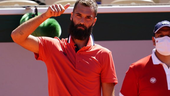 Tennis | Tennis - Roland-Garros : La réaction de Benoît Paire après son  élimination au premier tour !