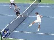Nadal Djokovic duel balle au pied