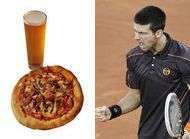 Djokovic a arrete pizza et biere