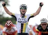Tour de France la 4 e de Cavendish