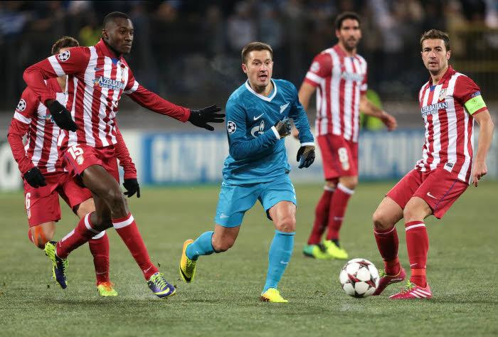 Спортньюс. Все футболисты команды Зенит Атлетико Мадрид.