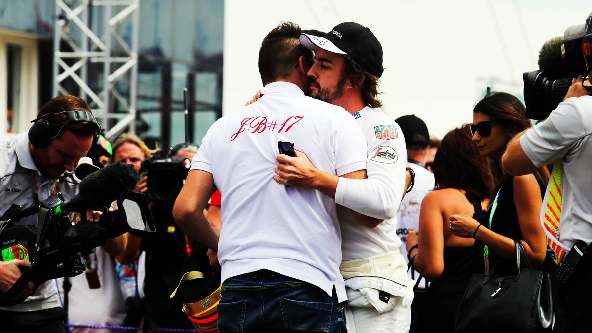 Formule 1 Alonso Grosjean Un An Après Les Pilotes Rendent Hommage à Jules Bianchi 7045