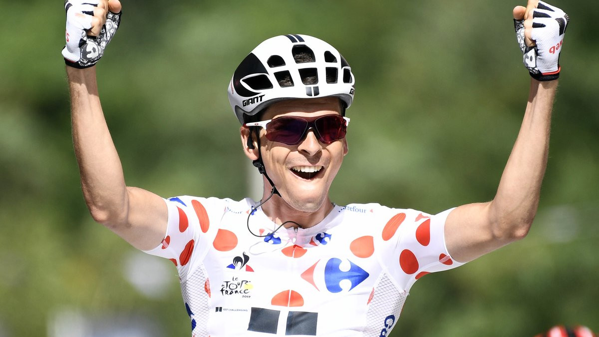 Vainqueur Tour De France 14 Juillet 2022 Tour de France | Cyclisme - Tour de France : La joie de Warren Barguil