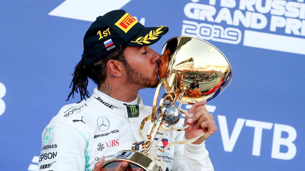 Formule 1 : La satisfaction de Lewis Hamilton après sa victoire en ...