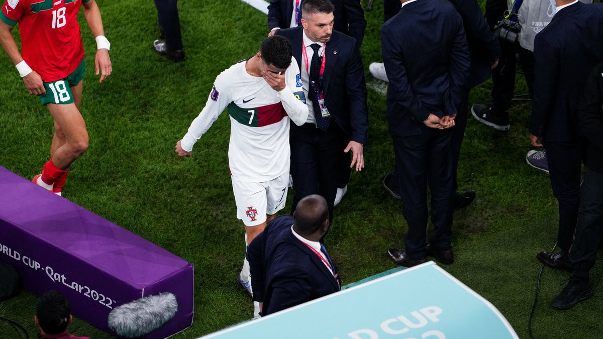 Mundial 2022: O balneário de Portugal coloca uma camada sobre Cristiano Ronaldo